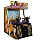 máquinas de fichas de la diversión 2P, máquinas de videojuego comerciales de Rambo