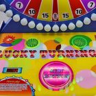 Máquina de juego de torneado afortunada de la lotería, máquina de juego interior de la diversión 120kg
