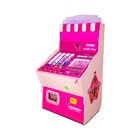 Máquina electrónica azul/del rosa de los juguetes divertidos de pinball, máquina de pinball rocosa de juego