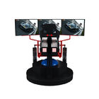 3 pantallas eléctricas de la máquina de juego de las carreras de coches del simulador del movimiento del Dof 9d Vr 3