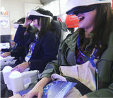 El simulador de la realidad virtual del vehículo espacial 9d para el teatro 6 asienta el peso 425kg