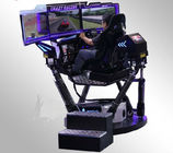 La simulación del parque monta Vr que compite con el simulador, coche Motionvr que conduce el simulador
