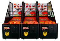 Máquina de juego interior del tiroteo del baloncesto de la calle comercial de fichas