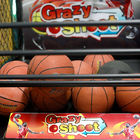 Máquina de juego de lujo del tiroteo del baloncesto del boxeo para el parque de atracciones garantía de 1 año