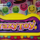 Máquina modificada para requisitos particulares de la arcada de los niños, máquina de juego loca de la lotería del boleto de los jugadores del juguete 3