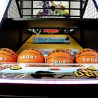 Máquina de juego electrónica de arcada del baloncesto de la diversión interior de fichas