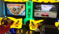 Máquina de videojuego superada de fichas de las carreras de coches para el jugador 1-4