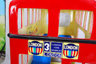 Máquina de juego divertida del paseo del Kiddie del autobús de Londres para el centro comercial