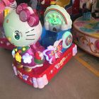 La diversión de las máquinas/de los niños del paseo del Kiddie de la forma del gato del Hello Kitty monta