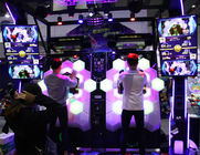 Máquina de fichas de la música del cubo video de la danza de la arcada para 1-2 jugadores