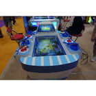 1 ~ máquina de la arcada de 4 niños de las personas con la mesa de juegos de los pescados del empujador de la moneda que juega