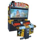 Máquina de juego de arcada del simulador del LCD Rambo del acrílico 55