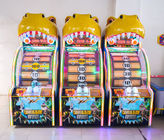 Máquina de juego afortunada del rescate de la lotería del boleto de la rueda del dinosaurio de la arcada