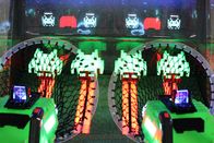 Máquina de juego contraria del ataque del Space Invader del videojuego
