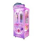 Fecha rosada Arcade Coin Operated Claw Toy Crane Machine