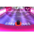 Hockey de fichas de acrílico Arcade Machine del aire del metal