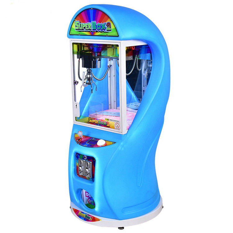 Mini máquina de juego de arcada de la garra de la caja 2 estupendos coloridos para el centro comercial