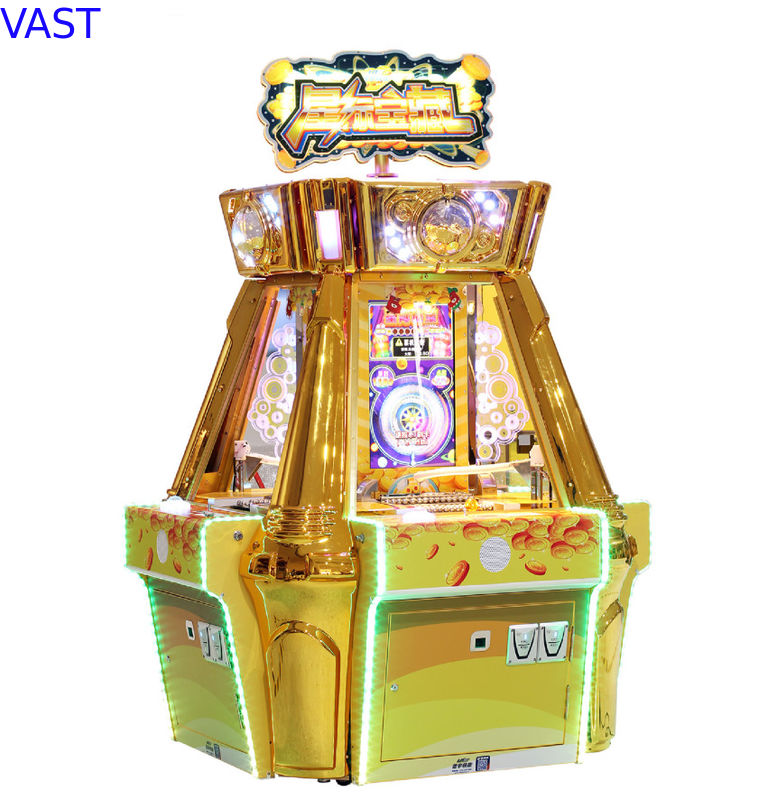 Rescate Arcade Machines de la estrella del tesoro del empujador de la moneda