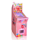Mini máquina de juego de madera de pinball tabla de color azul/del rosa en de fichas