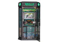 Acuñe la mini KTV máquina del Karaoke de la cabina del empujador con la pantalla para la alameda/la calle/el parque