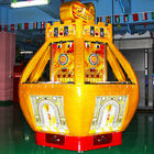 Máquina de juego de fichas del rescate de la arcada del casino del fuerte del oro